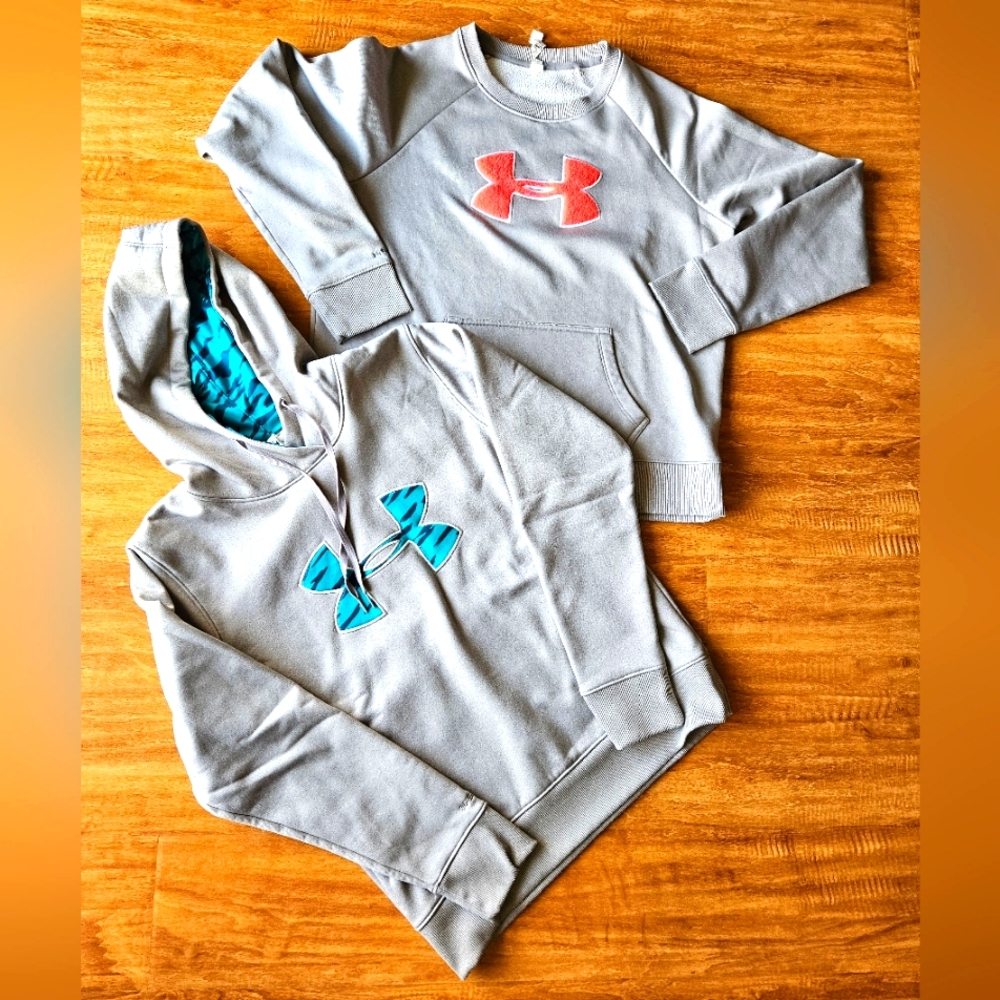 Women's UA Crew & Hoodie Lot